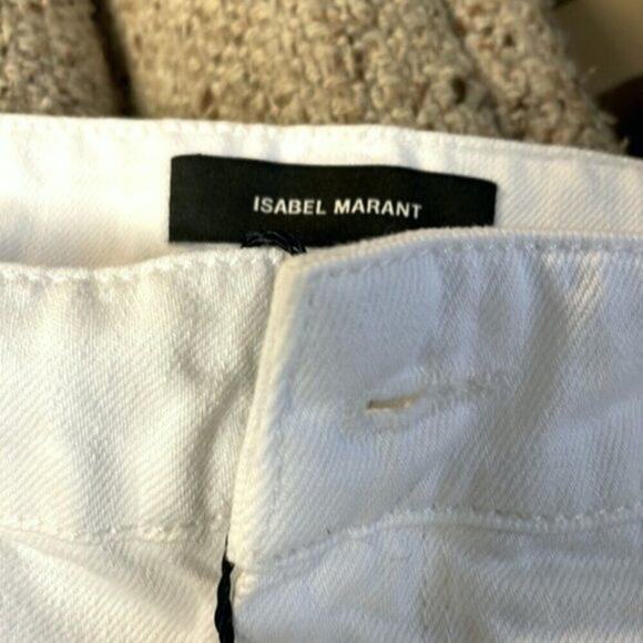 Isabel Marant pants white size 6 - Picture 8 of 9